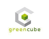 green cube